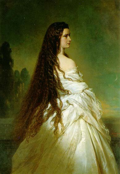 Elisabeth Empress of Austria de Franz Xaver Winterhalter