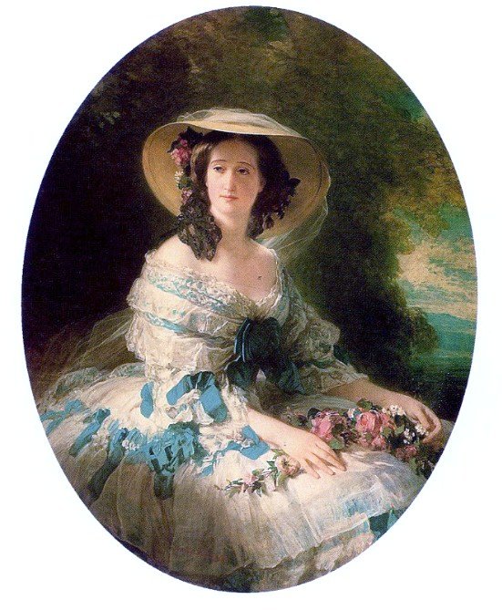 Eugénie do Montijo de Franz Xaver Winterhalter