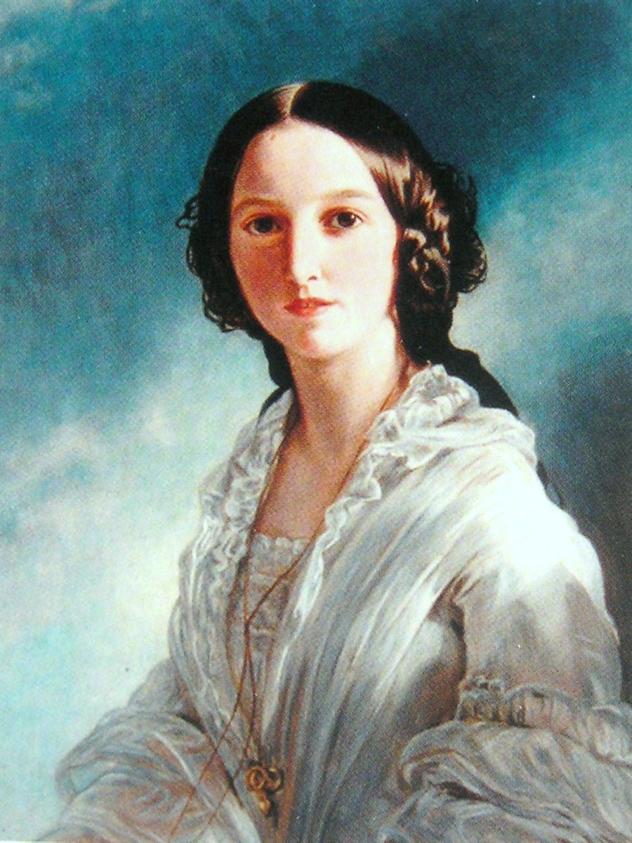 Feodora zu Hohenlohe-Langenburg de Franz Xaver Winterhalter