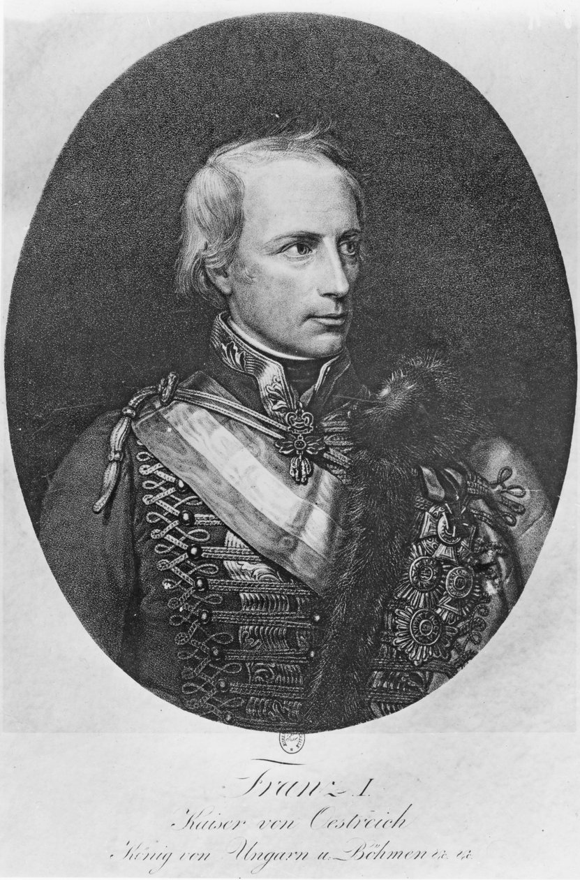 Francisco I da Áustria de Franz Xaver Winterhalter