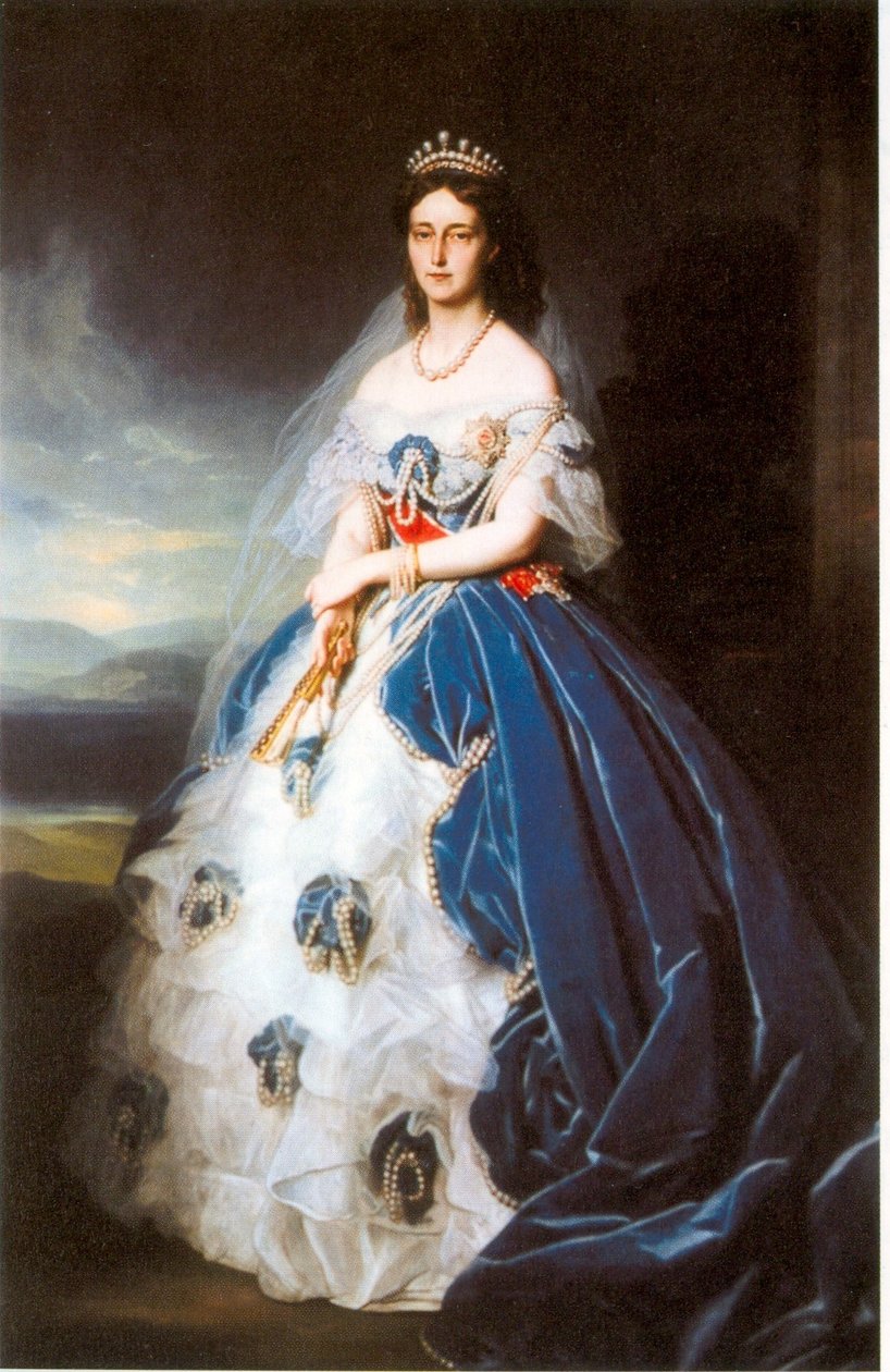 Grã-duquesa Olga de Franz Xaver Winterhalter