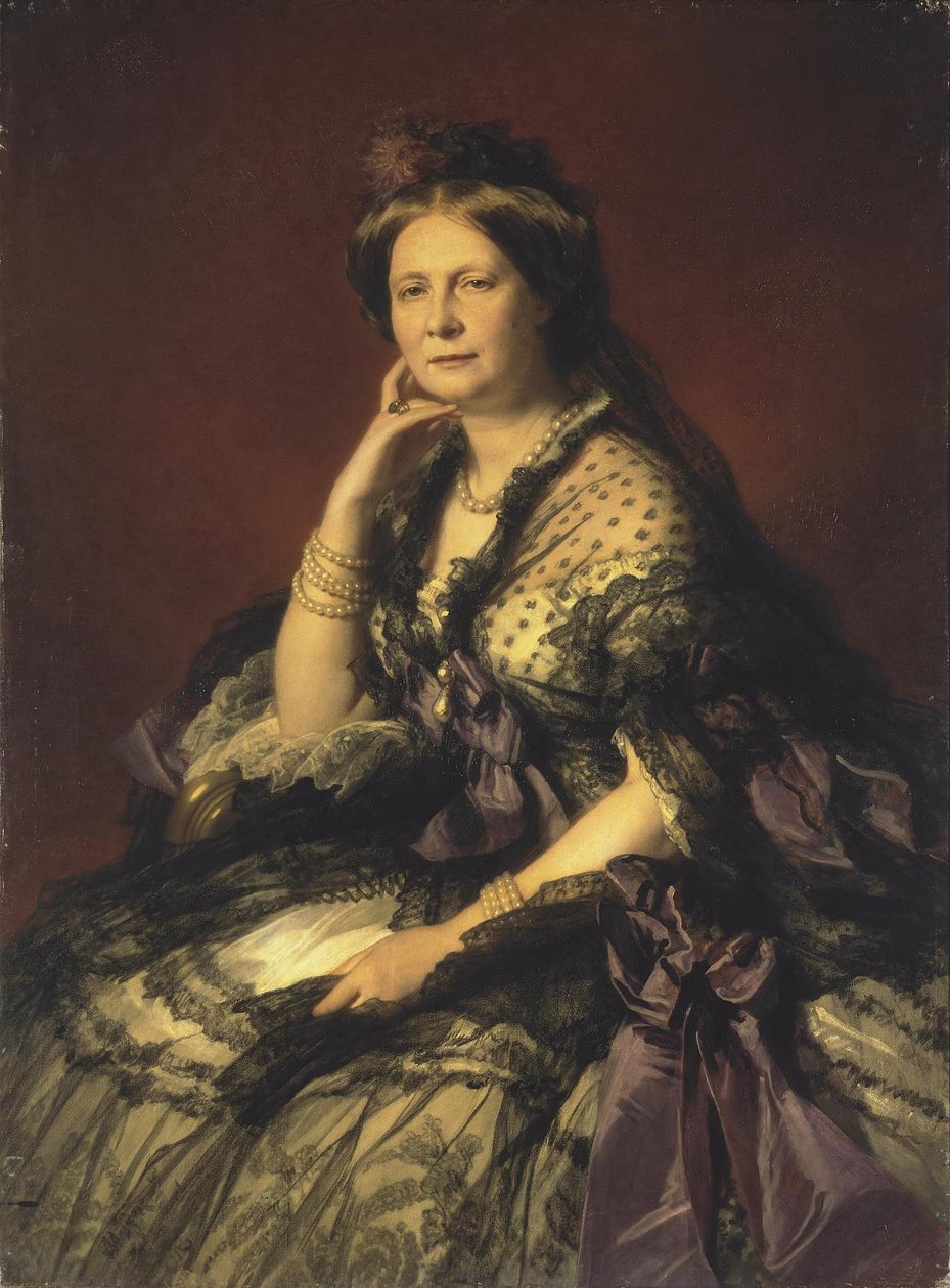 Grã-duquesa Helena Pavlovna da Rússia de Franz Xaver Winterhalter