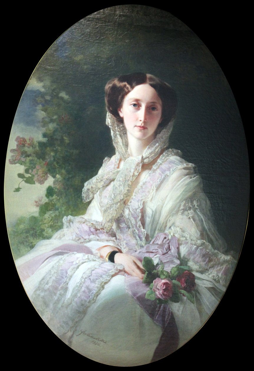 Princesa herdeira Olga de Württemberg (1822 - 1892) de Franz Xaver Winterhalter