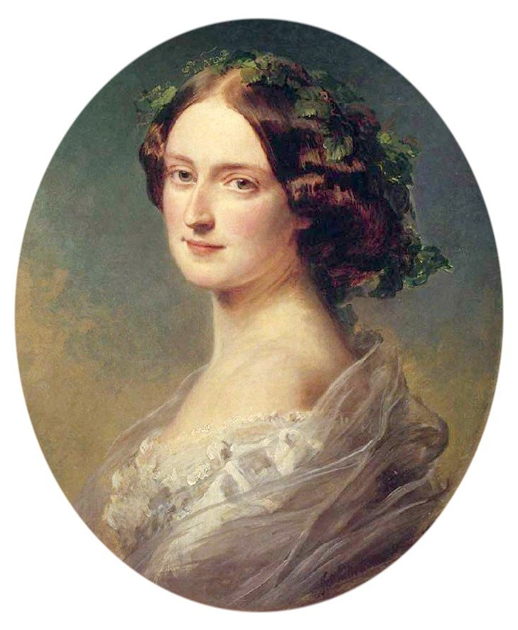 Lady Clementina Augusta Wellington criança-Villiers de Franz Xaver Winterhalter
