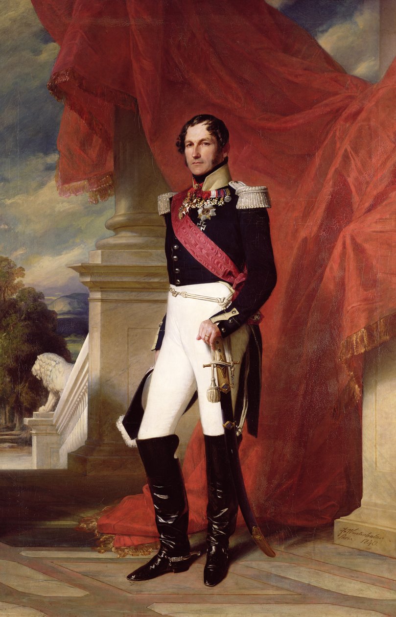 Leopold I (1790-1865) 1840 de Franz Xaver Winterhalter
