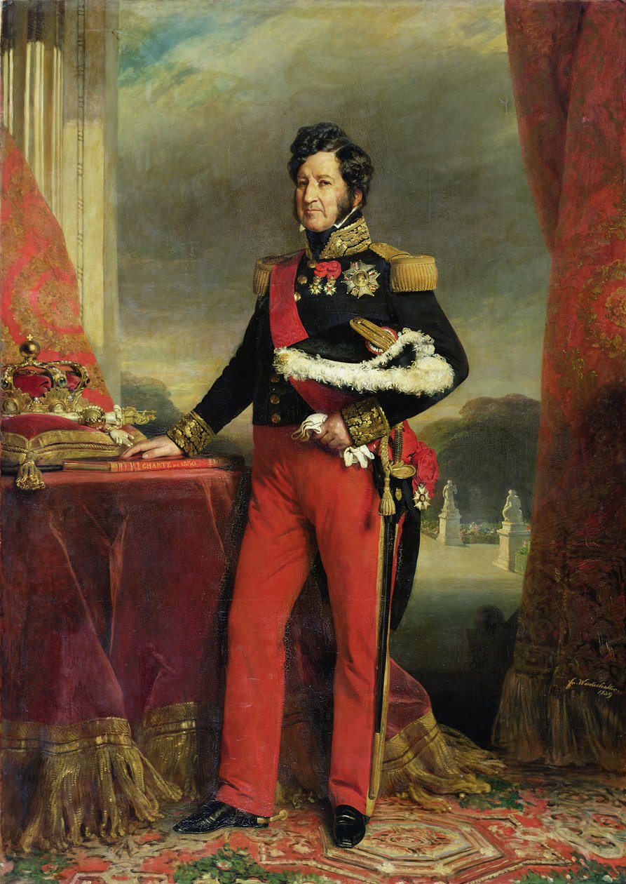 Louis-Philippe I (1773-1850), rei da França de Franz Xaver Winterhalter