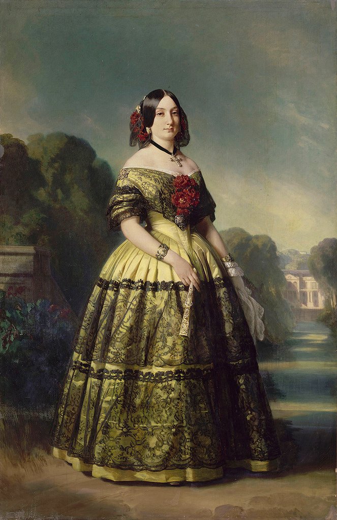 Maria Luisa da Espanha de Franz Xaver Winterhalter