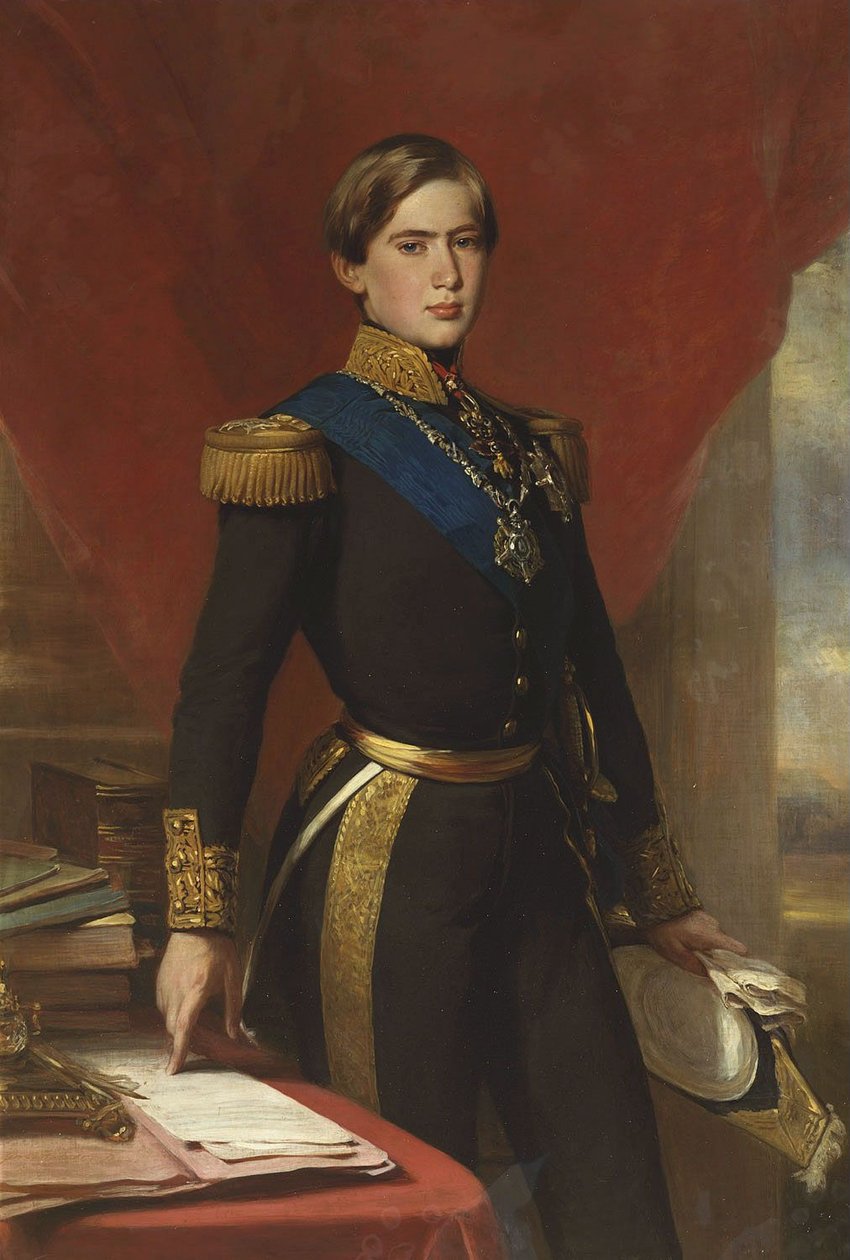 Pedro V, rei de Portugal de Franz Xaver Winterhalter