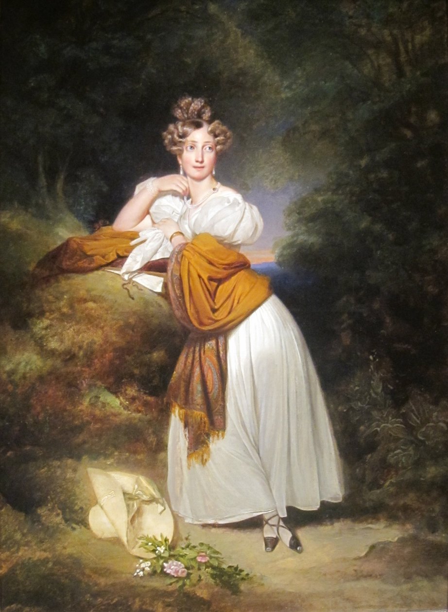 Retrato da princesa Sophie da Suécia de Franz Xaver Winterhalter