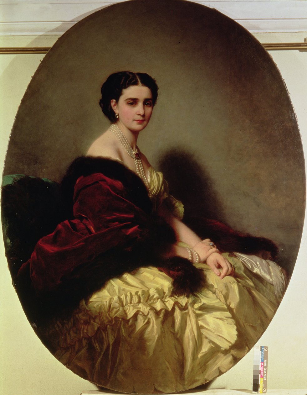 Retrato da condessa Sophie Naryshkina (1823-1877) 1858 de Franz Xaver Winterhalter