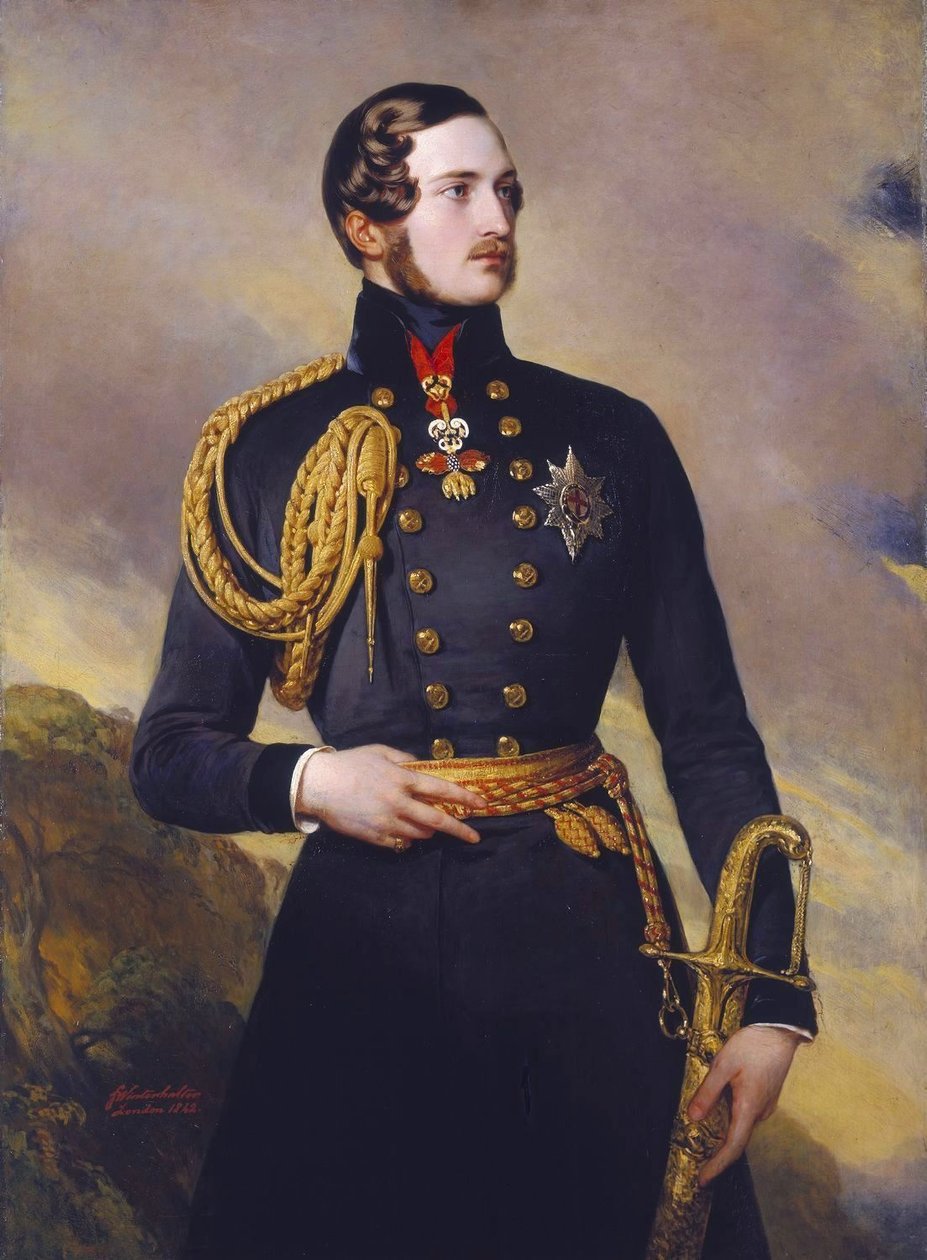 Príncipe Albert de Saxe-Coburg e Gotha de Franz Xaver Winterhalter