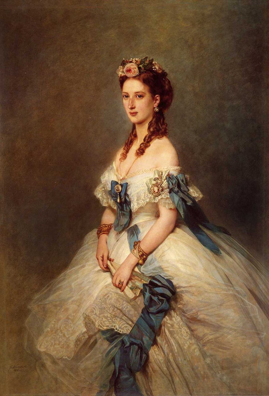 Rainha Alexandra quando Princesa de Gales de Franz Xaver Winterhalter