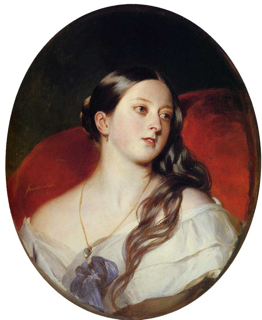 rainha Victoria de Franz Xaver Winterhalter