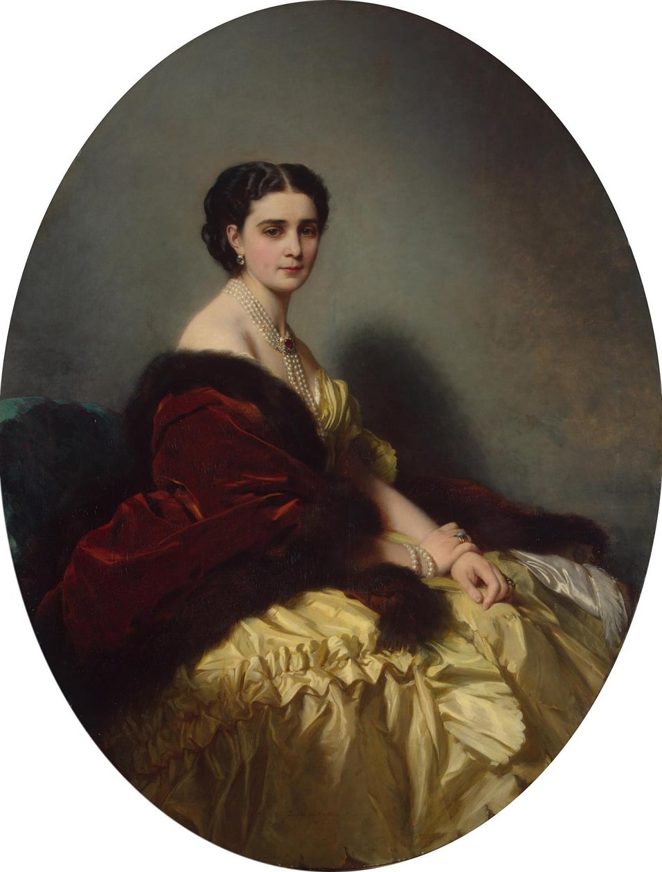 Sophia Petrovna Narishkina de Franz Xaver Winterhalter