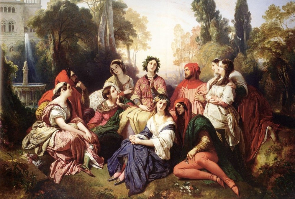 O Decameron de Franz Xaver Winterhalter