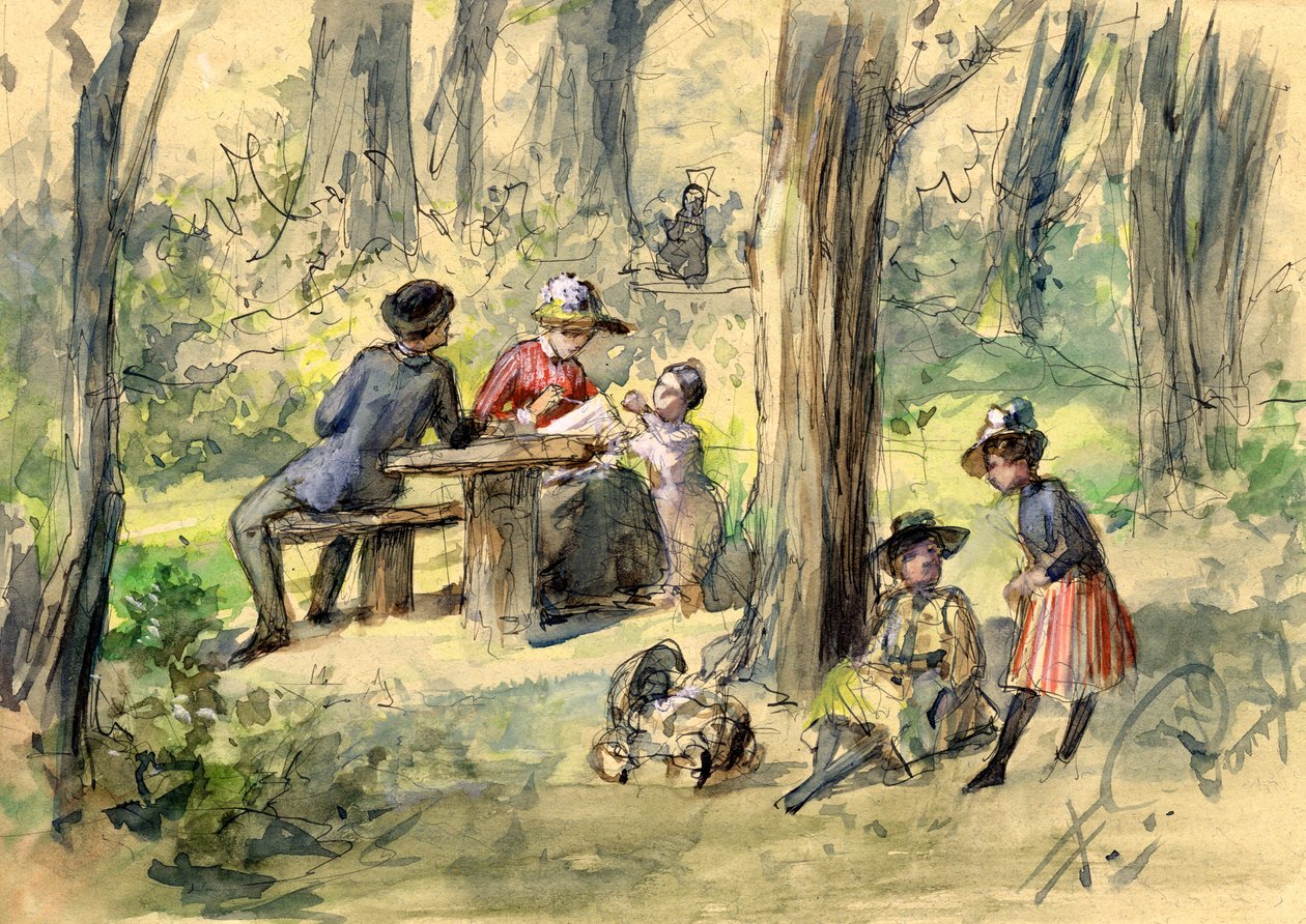 Excursão de domingo de Franz von Persoglia