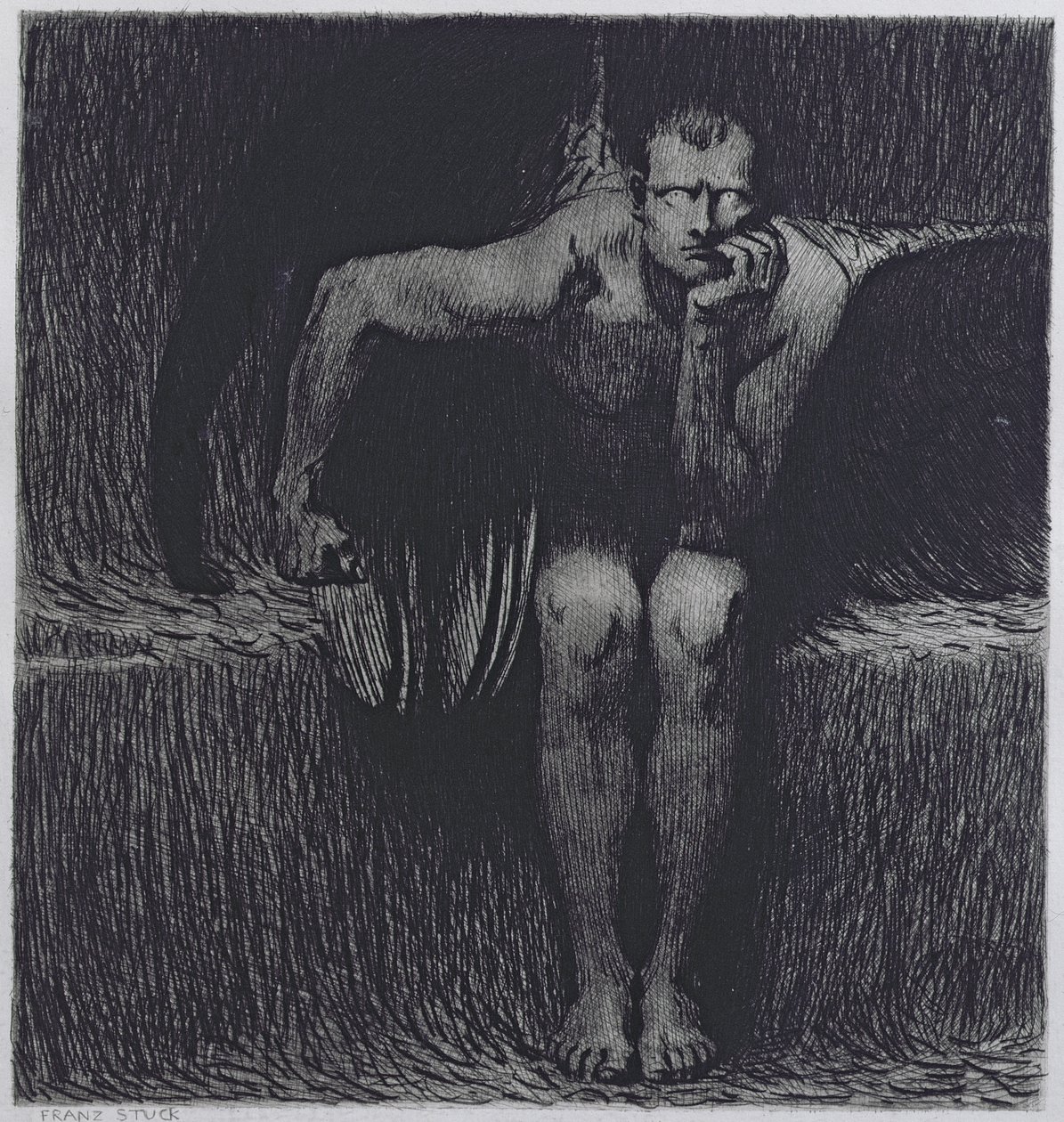 Lúcifer de Franz von Stuck
