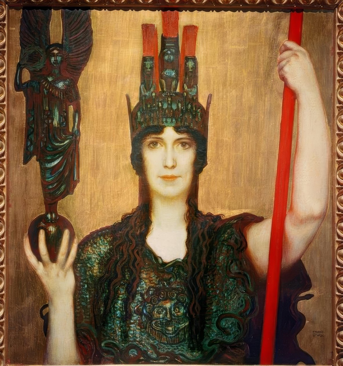 Pallas Athene de Franz von Stuck