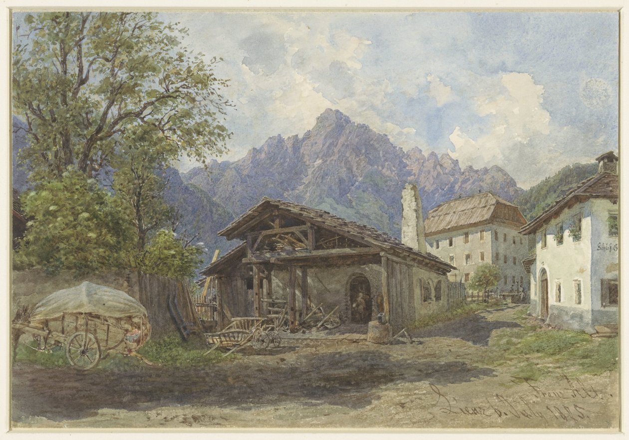 Cara para Lienz de Franz Alt