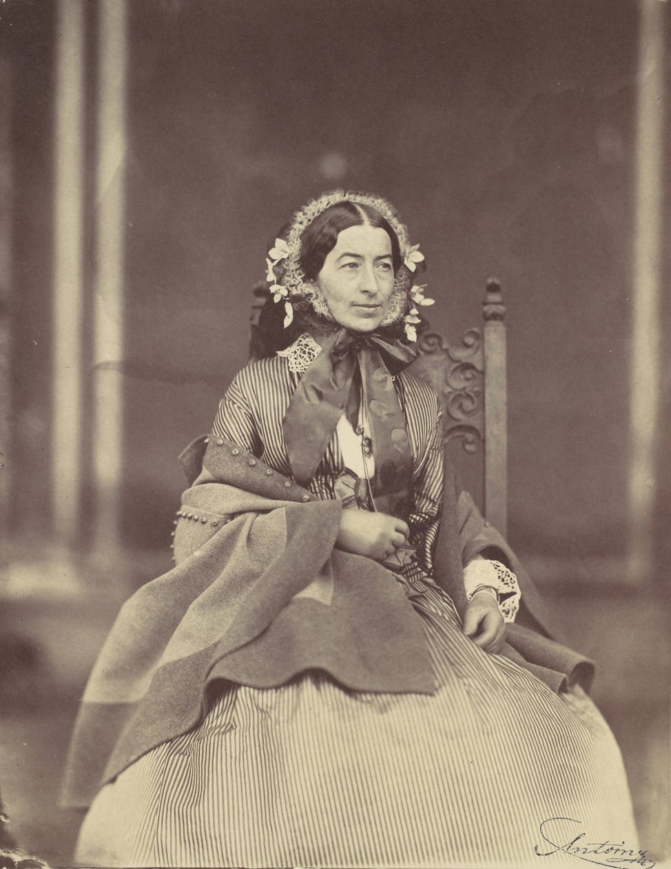 Elisabeth Höusermann, 1850-60. de Franz Antoine