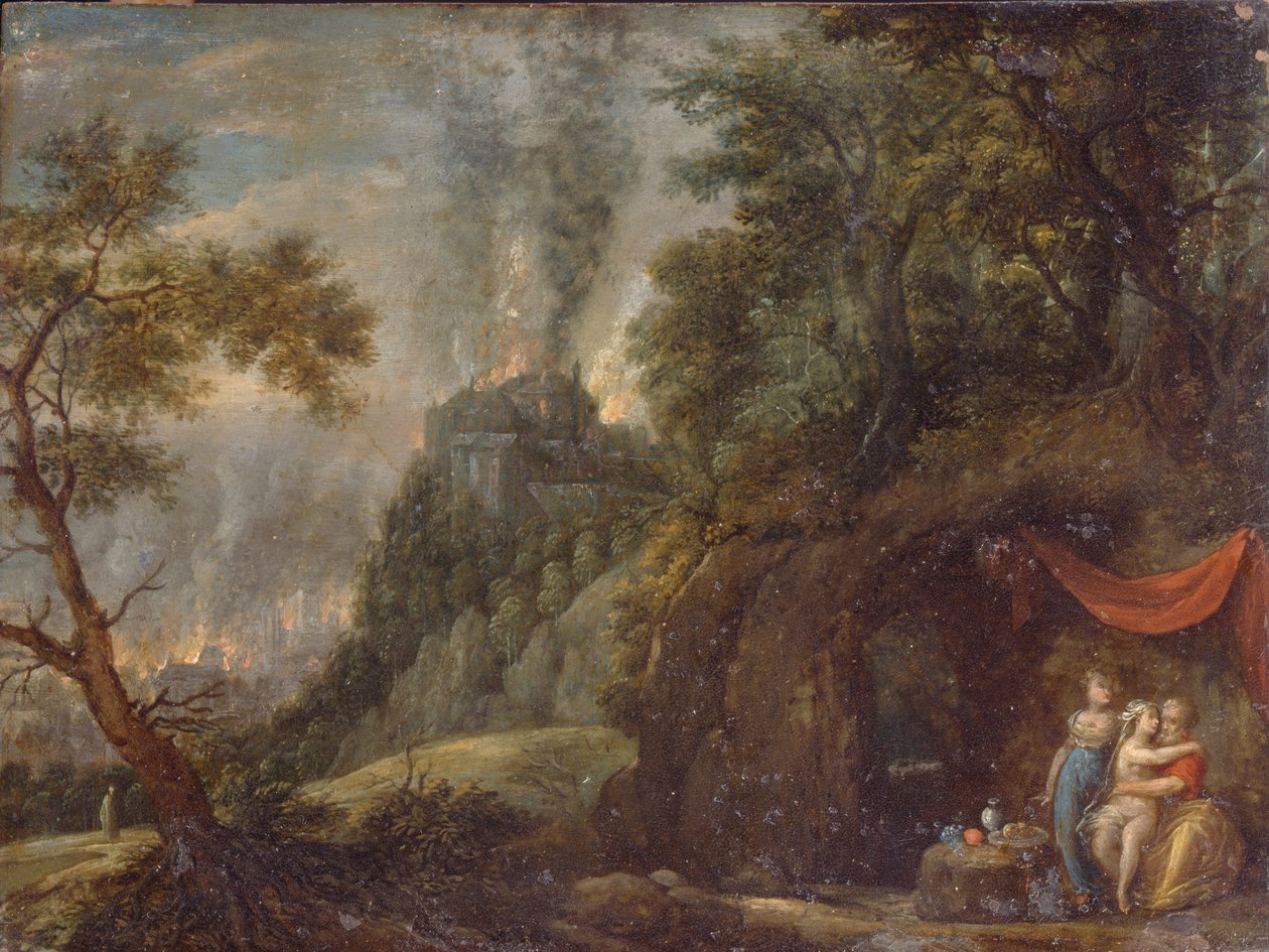 Ló e suas filhas, década de 1720 de Franz Anton Hartmann