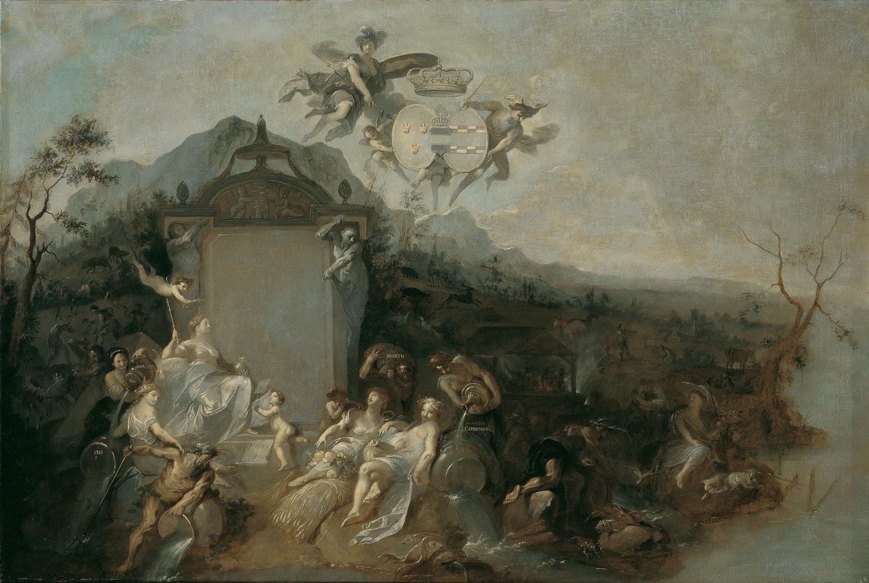 Alegoria da Galiza e da Lodoméria de Franz Anton Maulbertsch