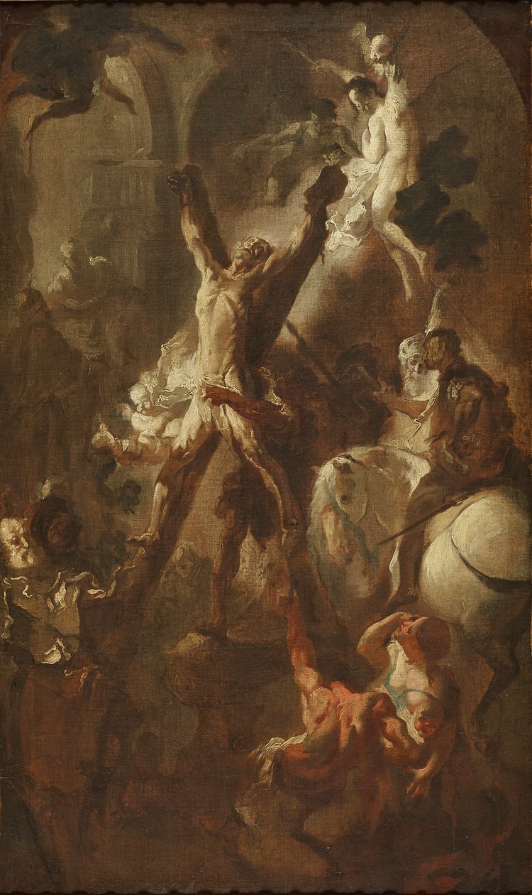 O Martírio de Santo André de Franz Anton Maulbertsch