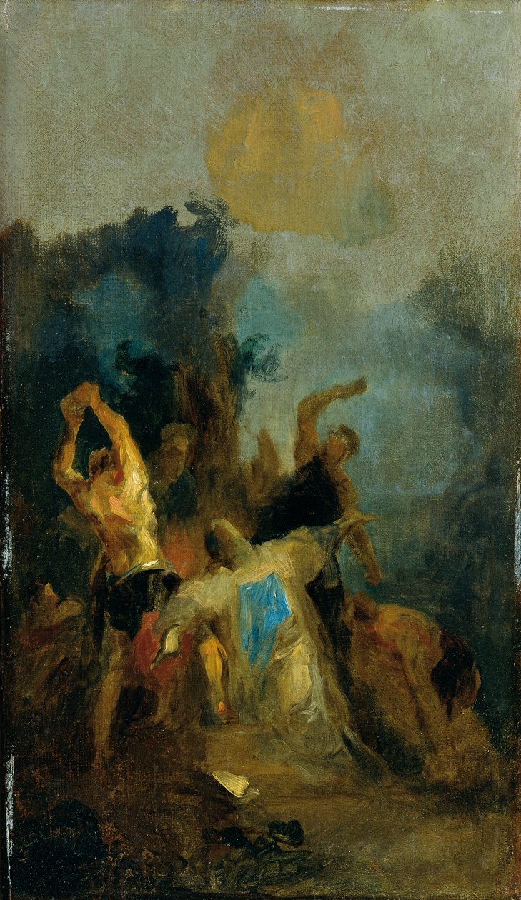 O apedrejamento de Santo Estêvão de Franz Anton Maulbertsch