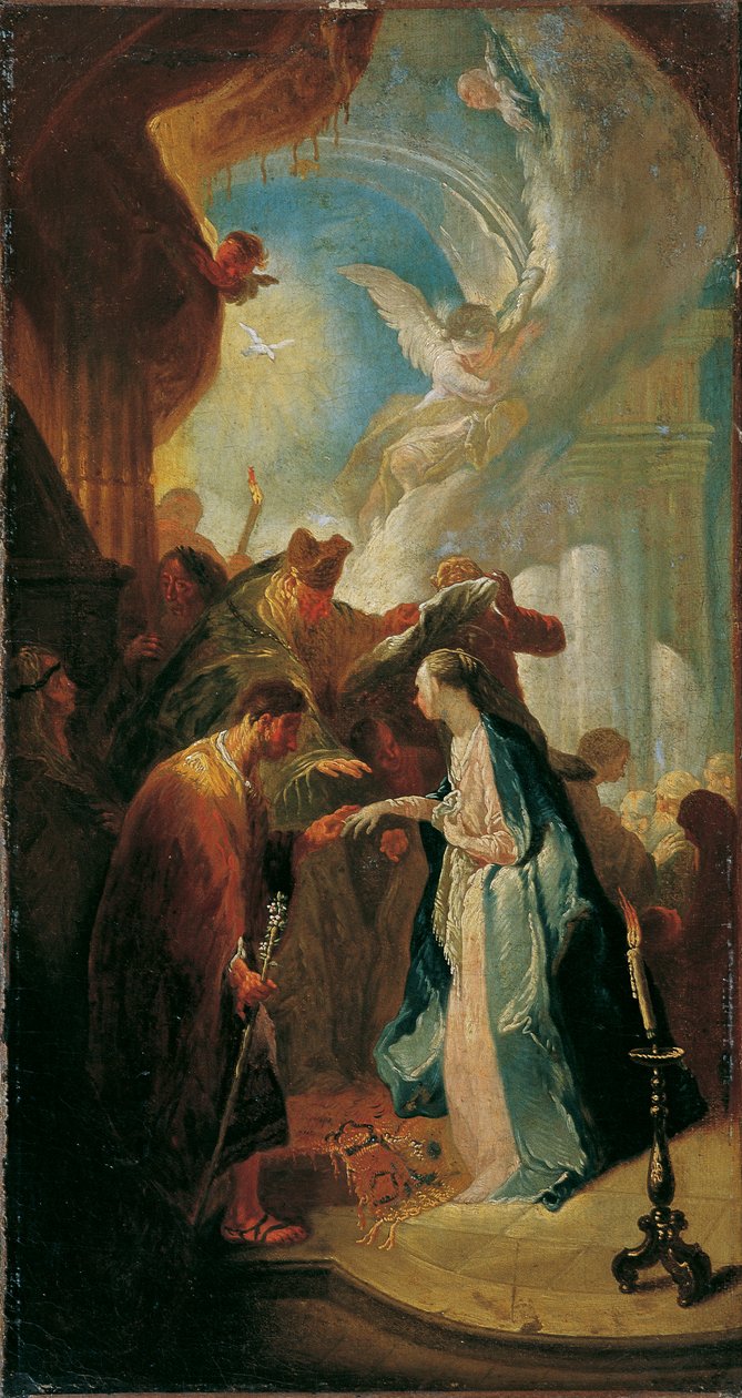 O Casamento de Maria de Franz Anton Maulbertsch