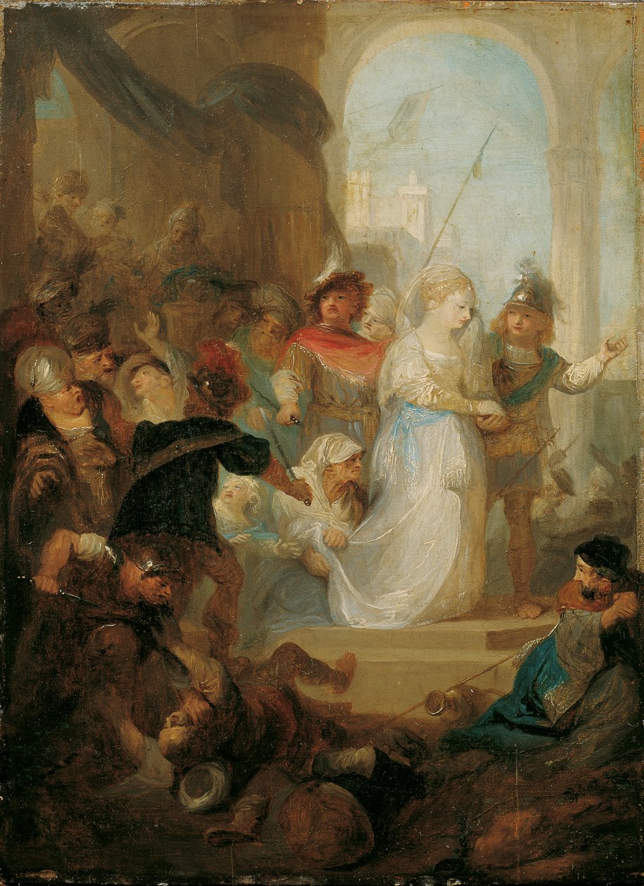 Esther e Hatach de Franz Anton Maulbertsch