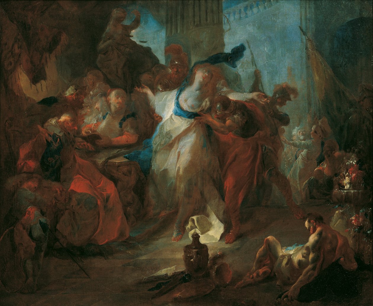 Susanna perante os juízes de Franz Anton Maulbertsch