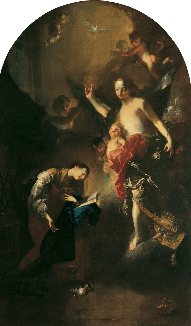 Anunciação a Maria de Franz Anton Maulbertsch