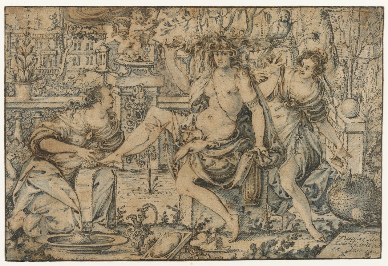 Alegoria da vaidade de Franz Aspruck