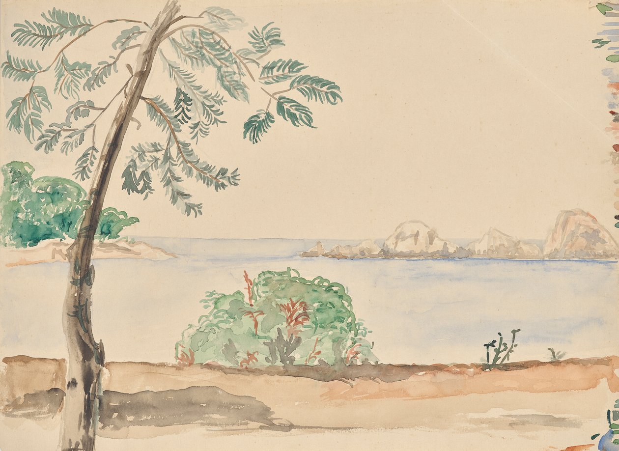 Costa na Flórida (?) de Franz Barwig d. Ä.