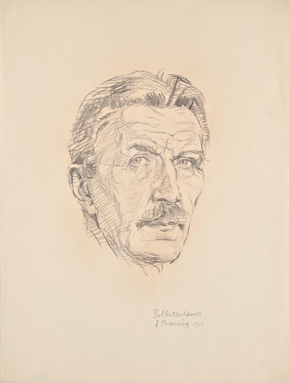 auto-retrato de Franz Barwig d. Ä.