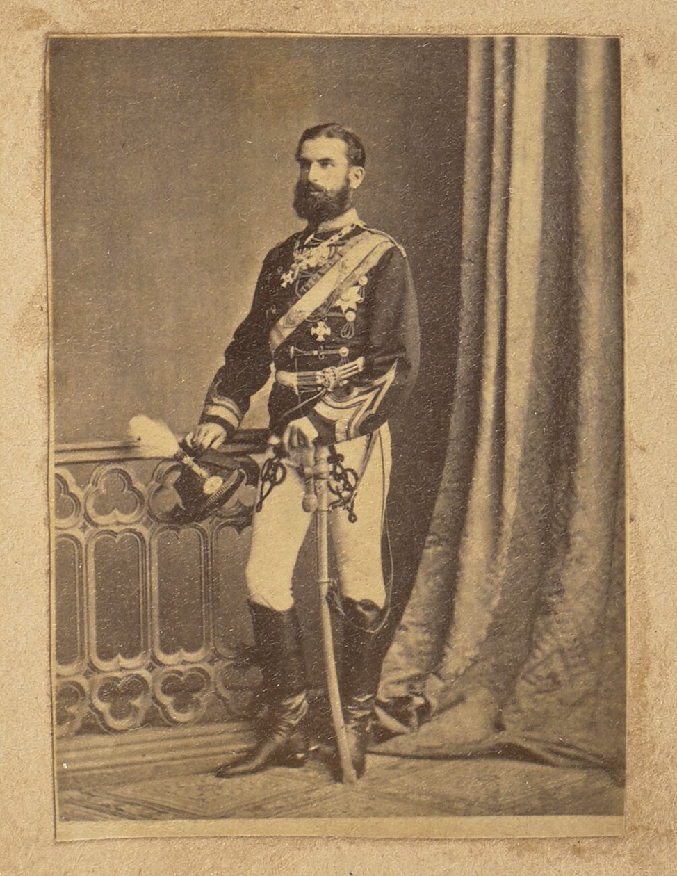 [Retrato de Carol I da Roménia] de Franz Duschek