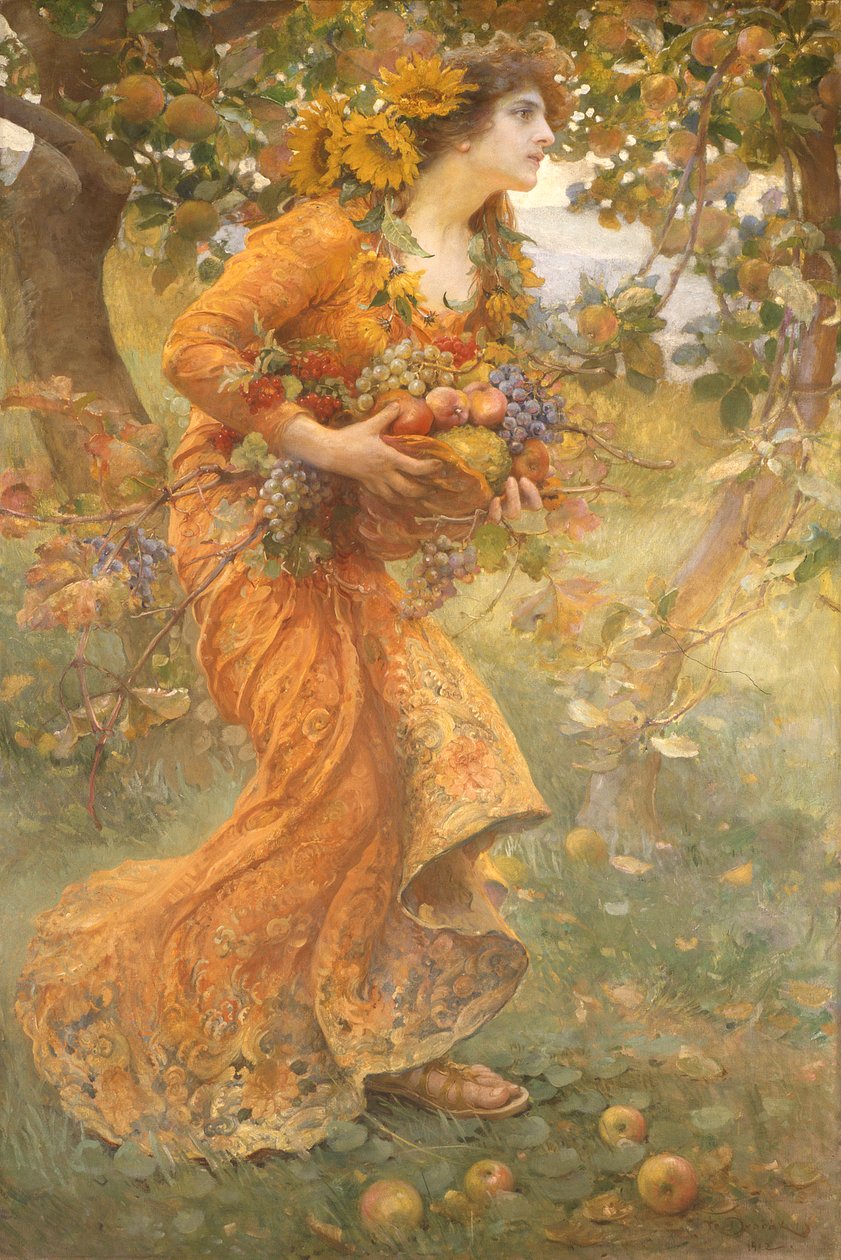 Outono de 1912 de Franz Dvorak