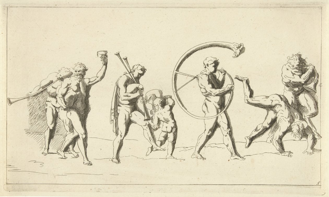 Procissão Triunfal de Baco de Franz Ertinger