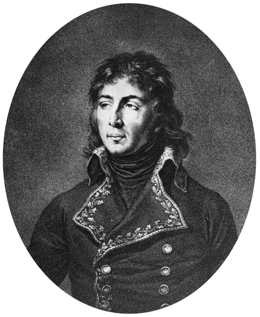 Louis Charles Antoine Desaix, também conhecido por Desaix de Veygoux (1768-1800), general francês (gravura) de Franz Gabriel (1723 1807) Fiesinger