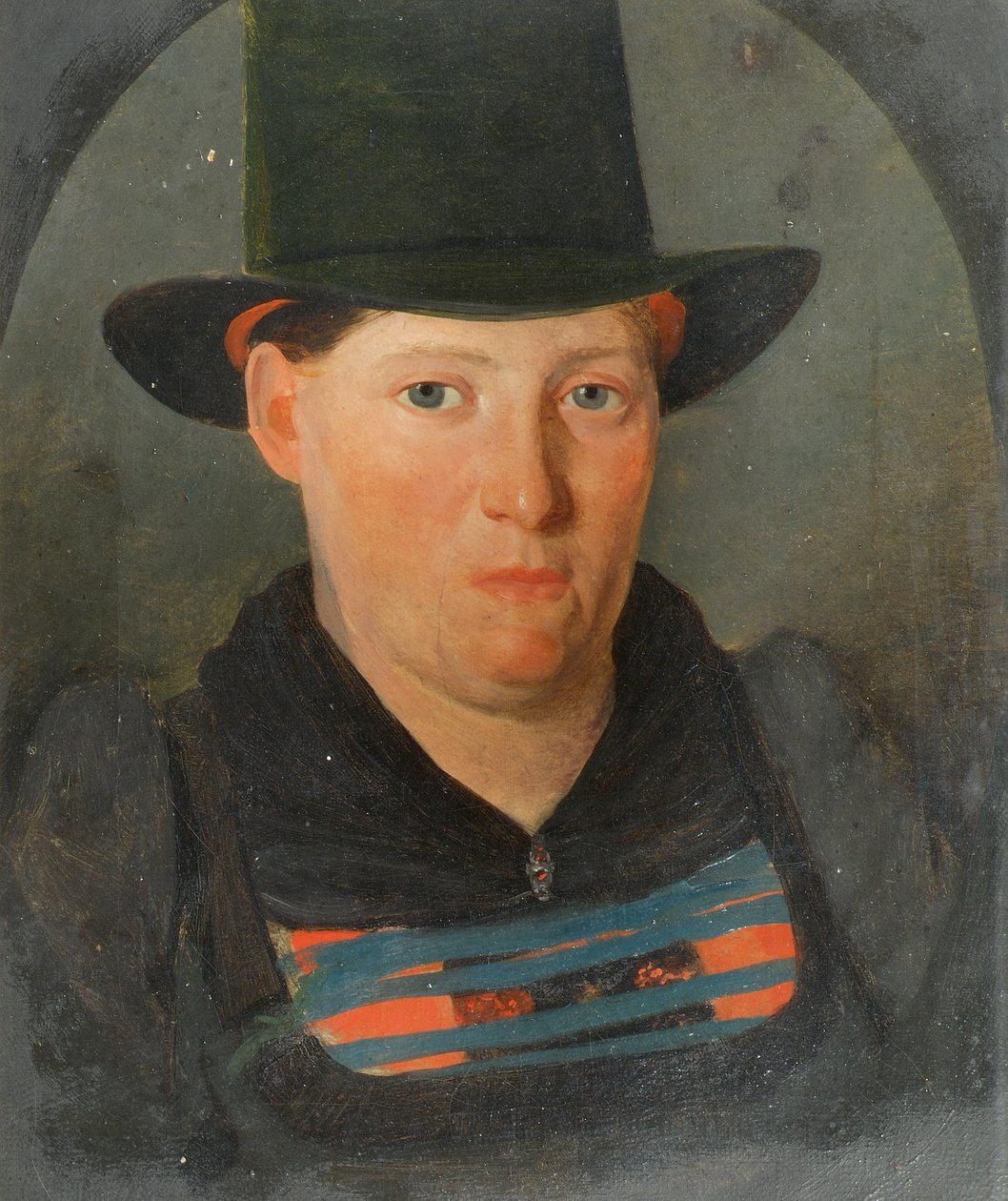 Retrato da mulher de um agricultor de Franz Gasser