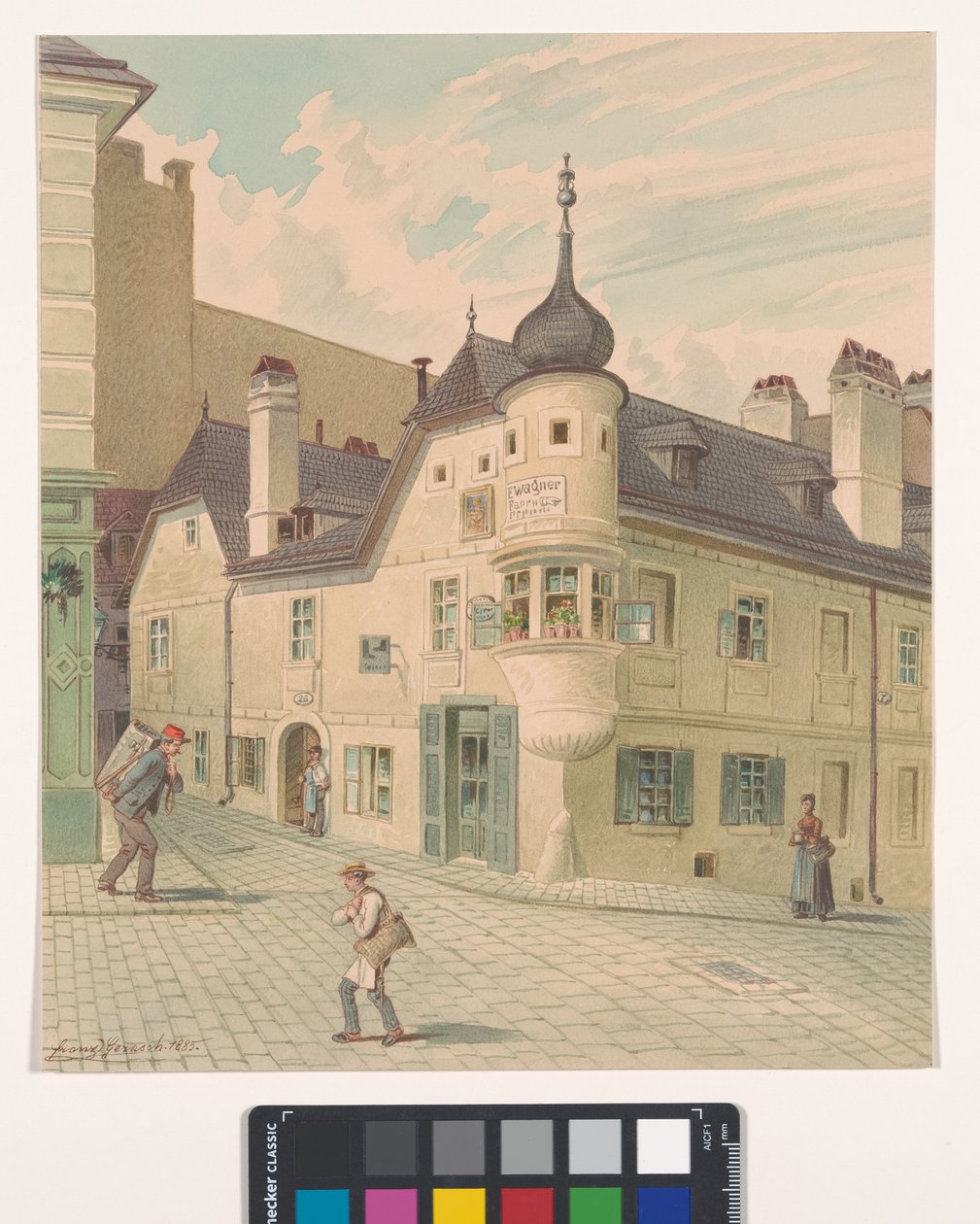 7., Faßziehergasse 2 / Gardegasse 3 - Fasszieherhaus de Franz Gerasch