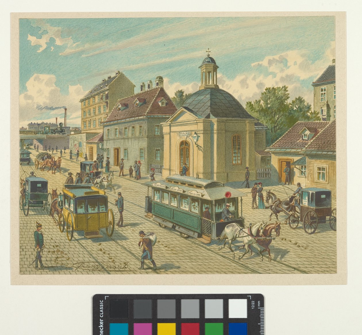 Capela da linha de Favoriten de Franz Gerasch
