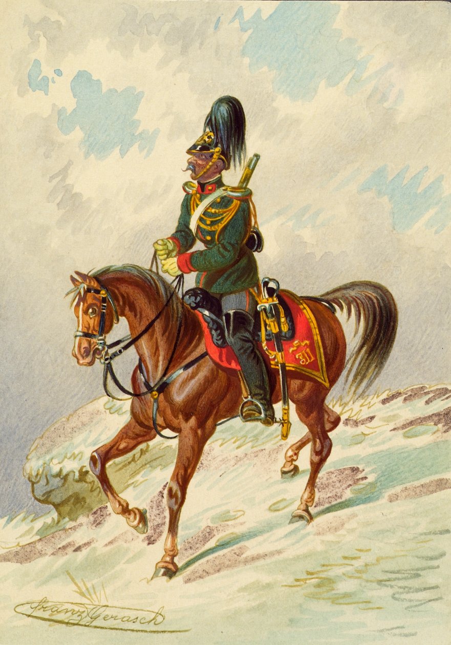 Soldado a cavalo de Franz Gerasch