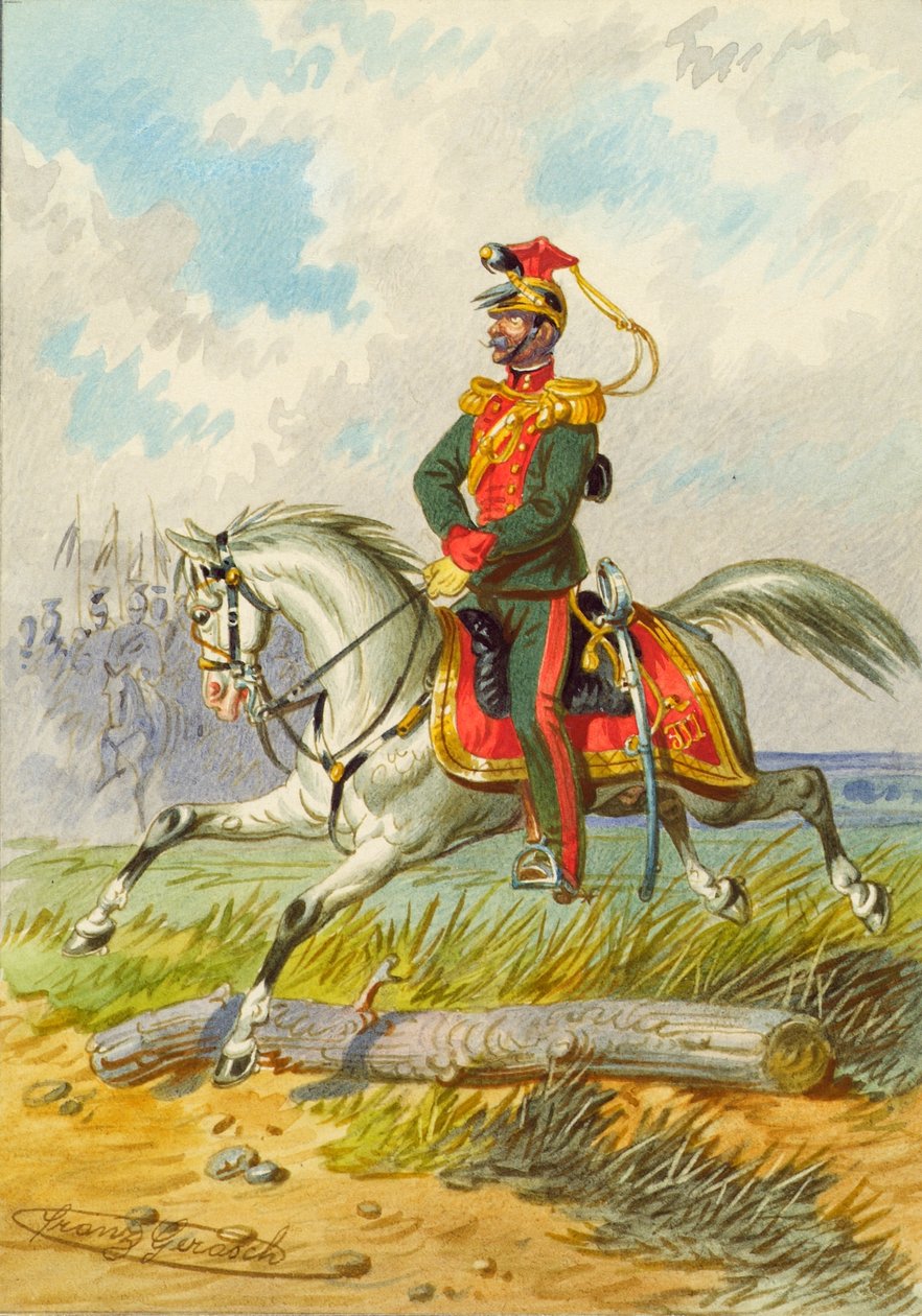 Soldado a cavalo de Franz Gerasch