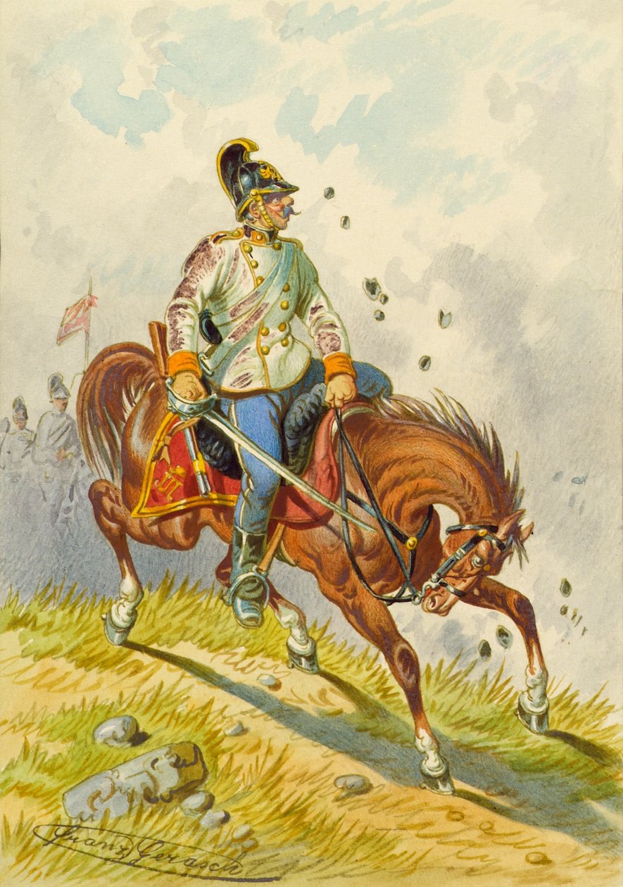 soldado a cavalo de Franz Gerasch