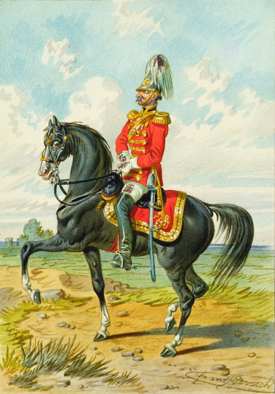 Soldado a cavalo de Franz Gerasch
