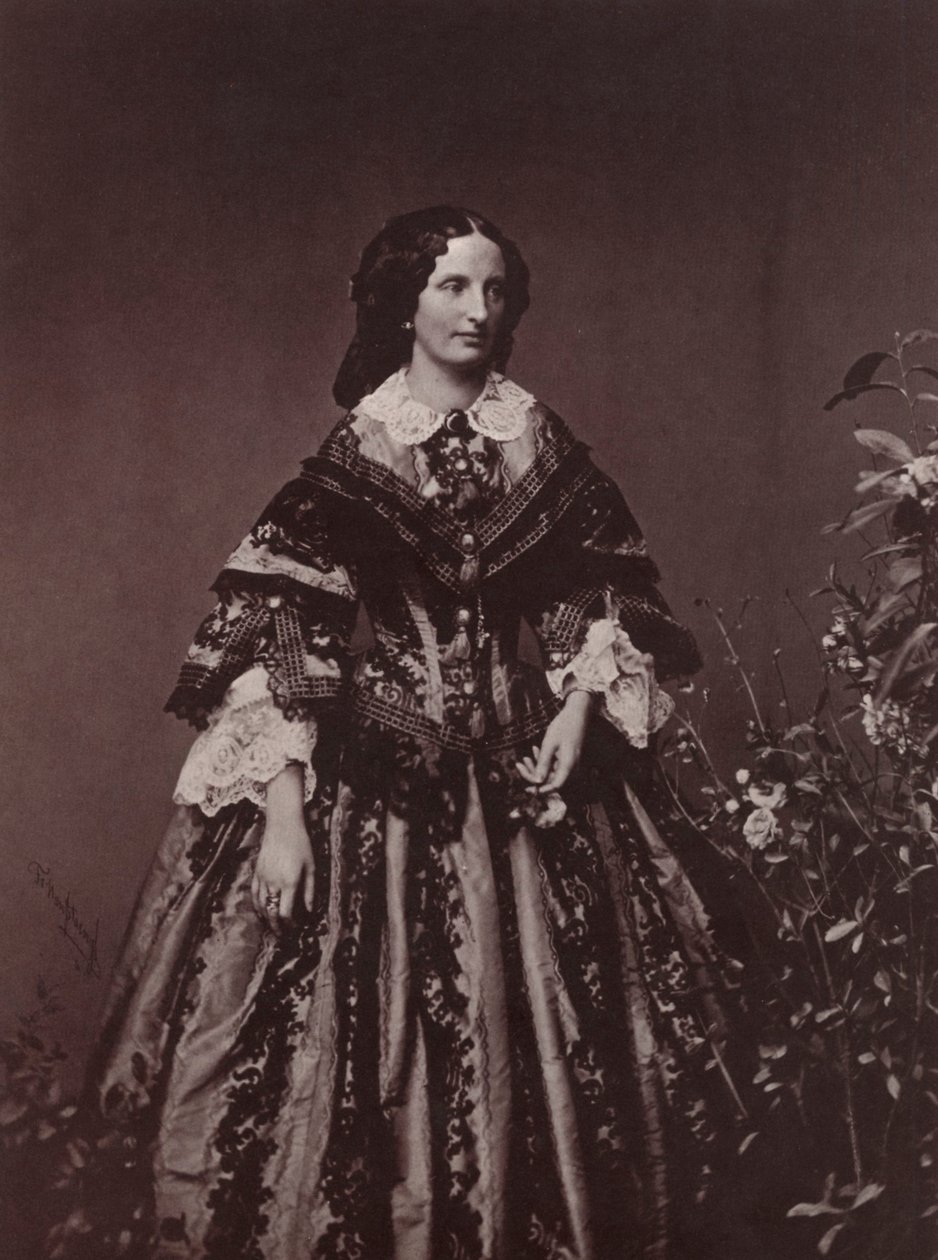 Imperatriz Isabel da Áustria, século XIX de Franz Hanfstaengl
