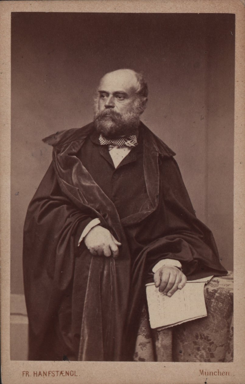 Retrato do pianista e compositor Adolph von Henselt 1814-1889, ca 1860. de Franz Hanfstaengl