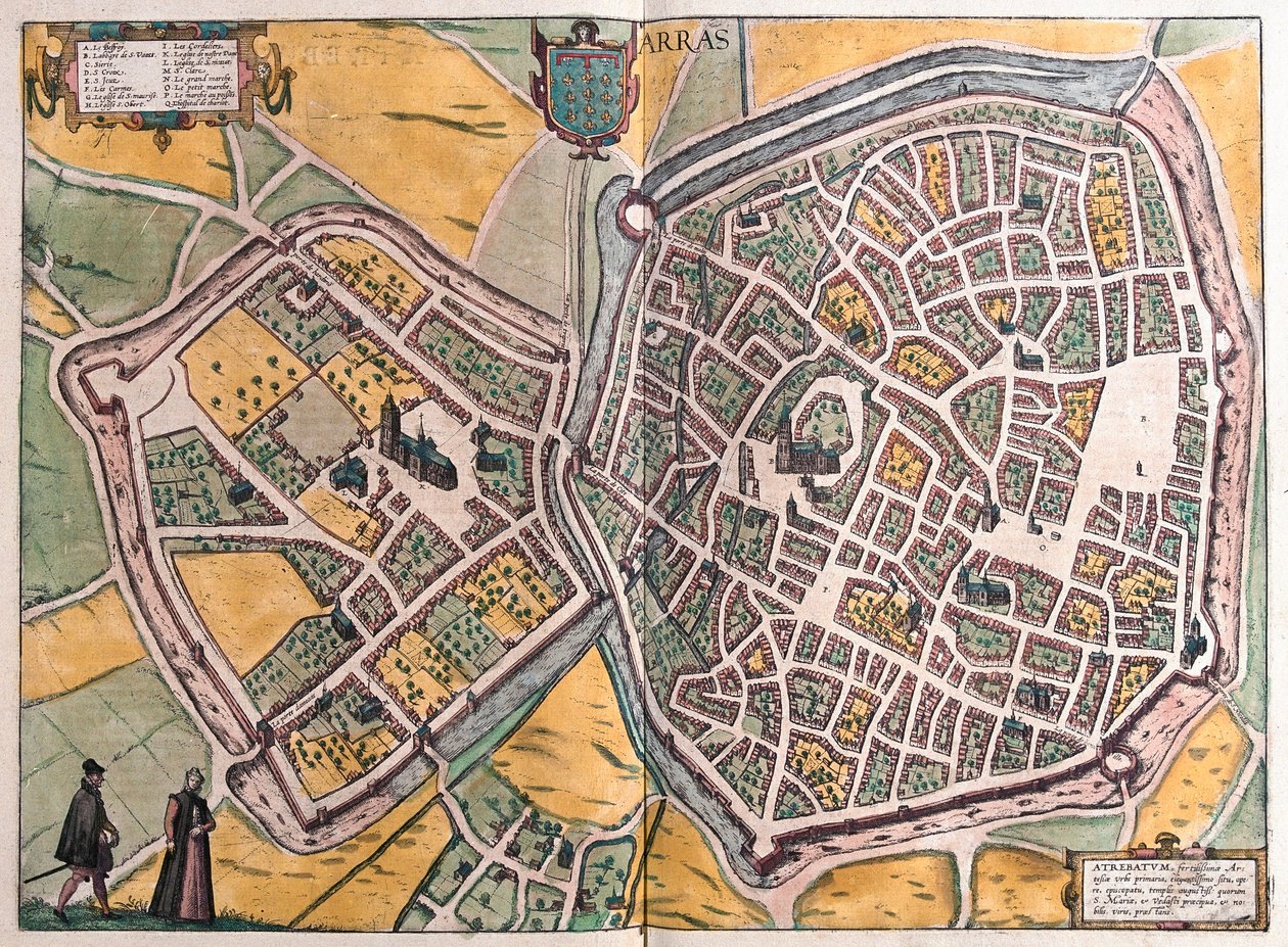Arras - Norte de França de Franz Hogenberg