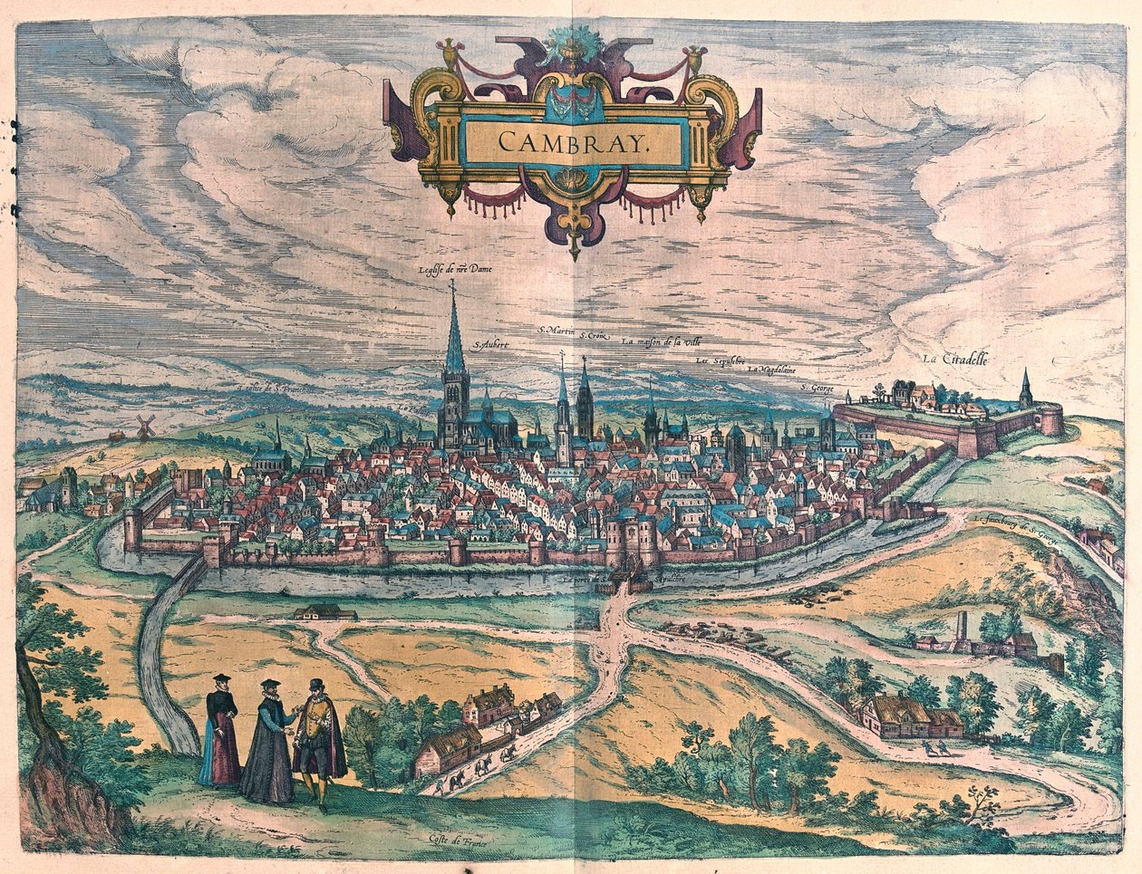 Cambrai, França de Franz Hogenberg